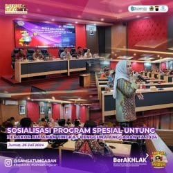 SOSIALISASI PROGRAM SPESIAL UNTUNG 4X LIPAT DI RAKOR POK PEMKAB SEMARANG