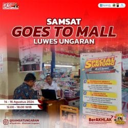 SAMSAT GOES TO MALL DI LUWES UNGARAN 14-16 AGUSTUS 2024