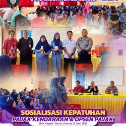 Sosialisasi Kepatuhan Pajak Kendaraan Bermotor dan Opsen Pajak 2025 di SMA N 1 Suruh