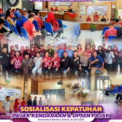 Sosialisasi Kepatuhan Pajak Kendaraan Bermotor dan Opsen Pajak 2025 di Kecamatan Bawen